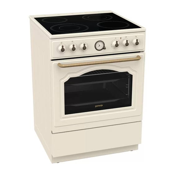 Gorenje Classico GECS6B70CLI Gebrauchsanweisung