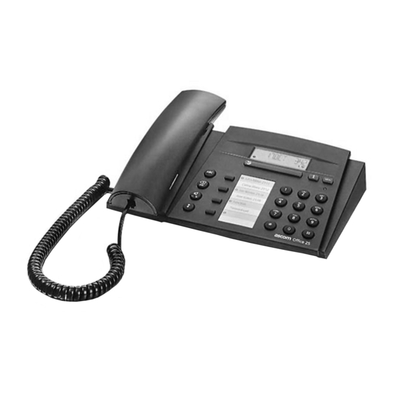 ASCOM Ascotel Office 25 Bedienungsanleitung