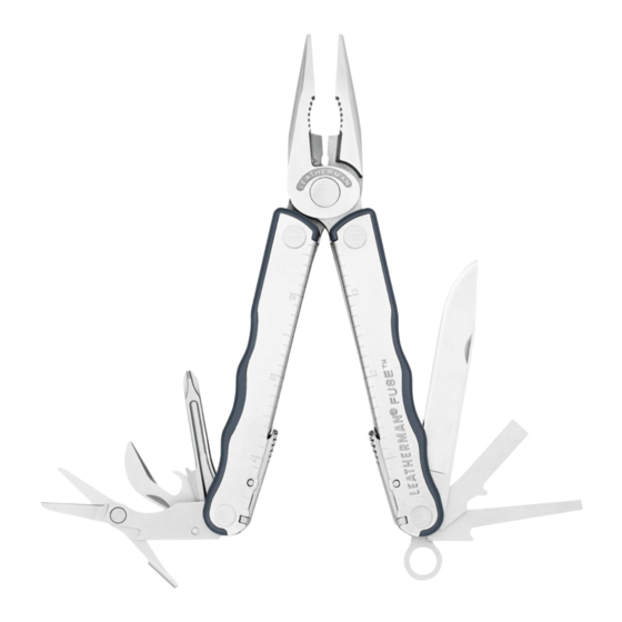 Leatherman Fuse Gebrauchsanleitung