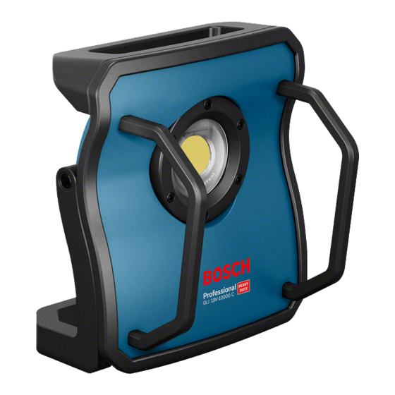 Bosch GLI 18V-10000 C Professional Originalbetriebsanleitung