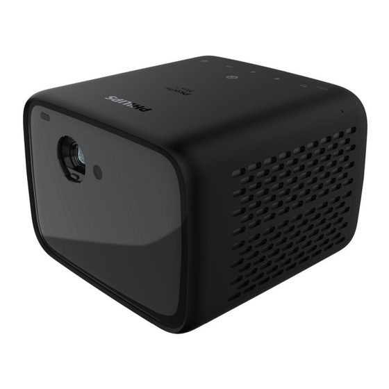 Philips PicoPix MaxTV Bedienungsanleitung