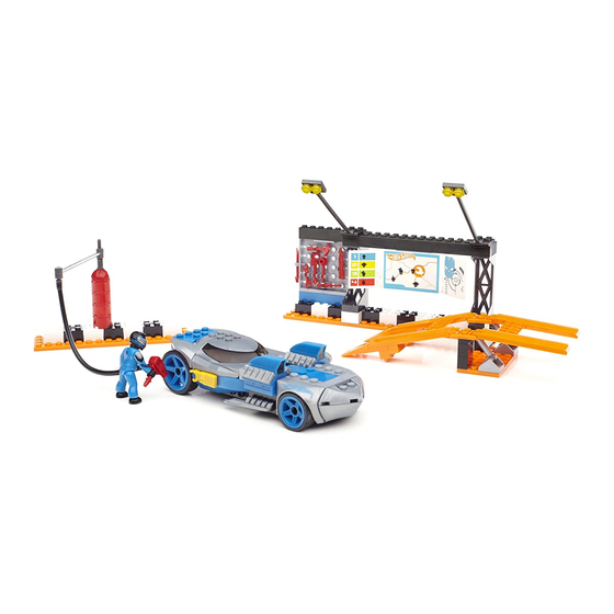 MEGA BLOKS HOT WHEELS 91722 Bedienungsanleitung