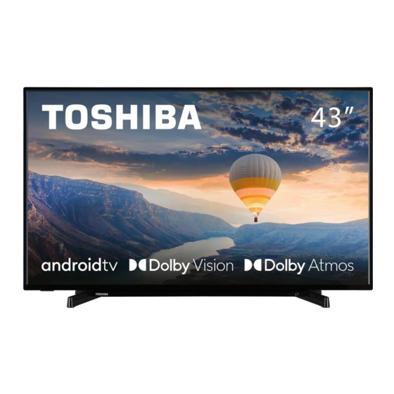 Toshiba 43 UA22 Serie Kurzanleitung