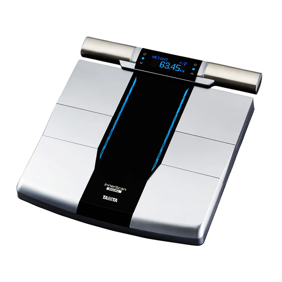 Tanita innerScan RD-545-HR Bedienungsanleitung