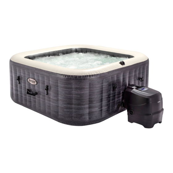 Intex PureSpa Greywood Deluxe SB-HSWF20 Benutzerhandbuch