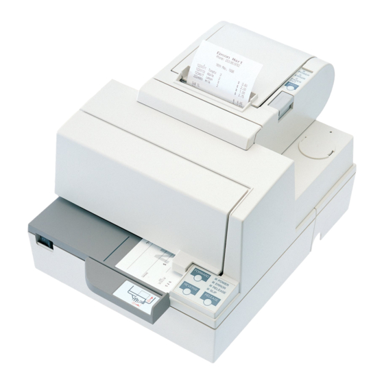 Epson TM-H5000II Schnellstart