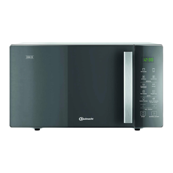 Bauknecht COOK 25 Gebrauchsanweisung