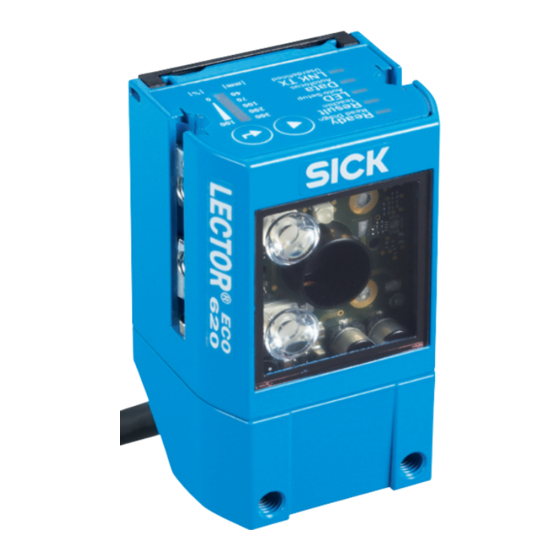 SICK LECTOR 620 ECO Handbücher