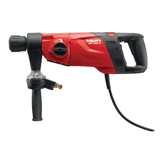 Hilti DD 150-U Bedienungsanleitung