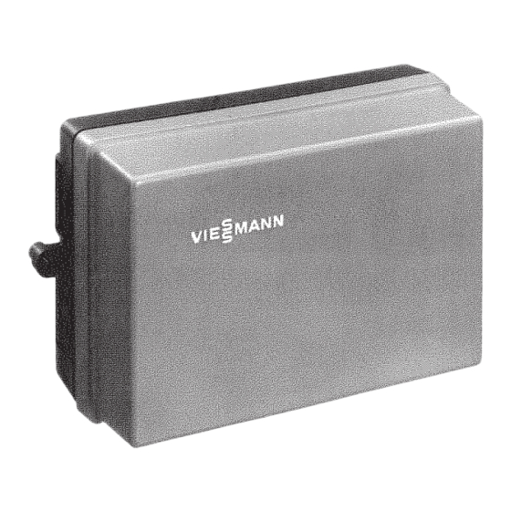 Viessmann Schaltmodul-FT Montageanleitung
