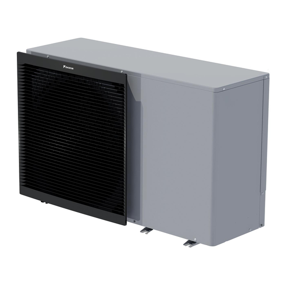 Daikin Altherma 3 M EBLA09D V3 Serie Installationsanleitung