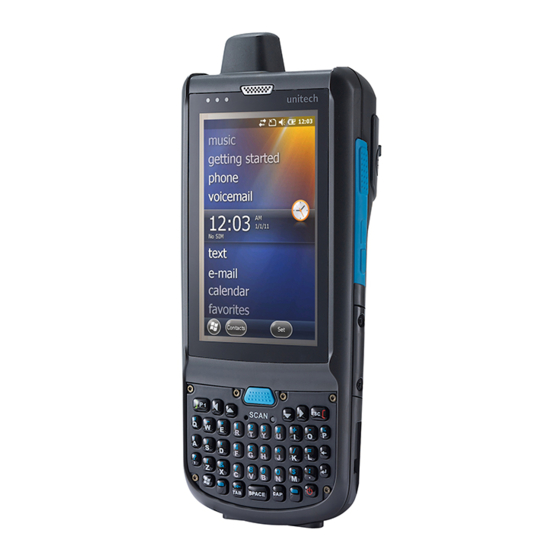 Unitech PA692 Schnellreferenzhandbuch