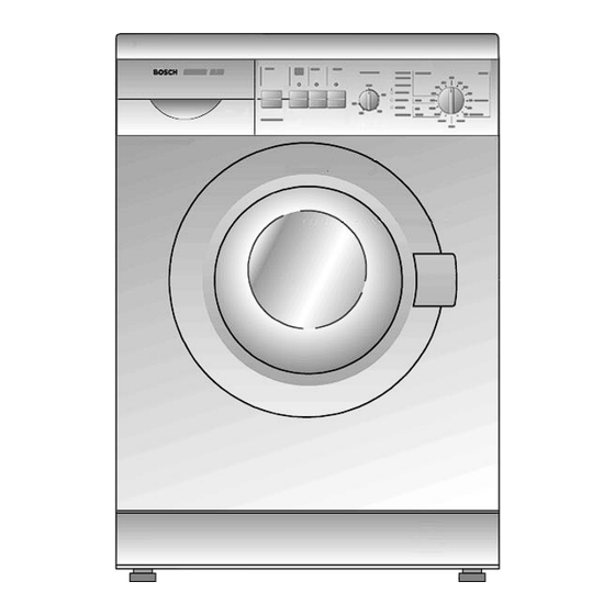 Bosch WFH2470CH Gebrauchs - Und Aufstellenweisung