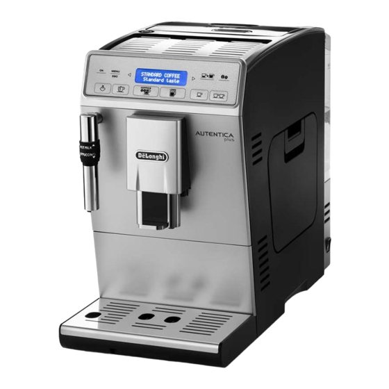 DeLonghi ETAM29.62X Bedienungsanleitung
