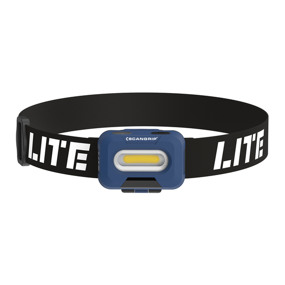 SCANGRIP HEAD LITE A Bedienungsanleitung