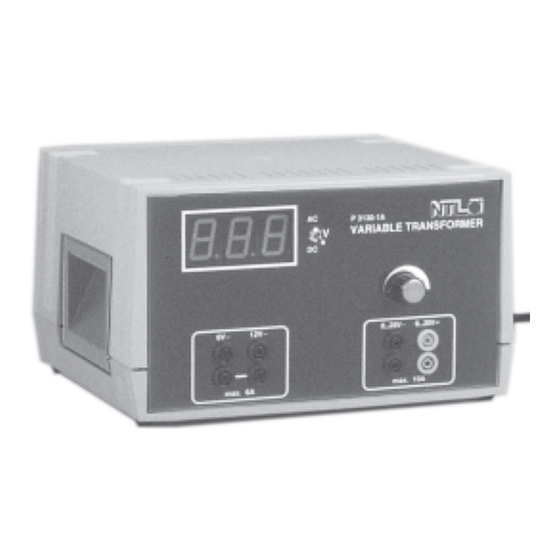 NTL P3130-1A Bedienungsanleitung