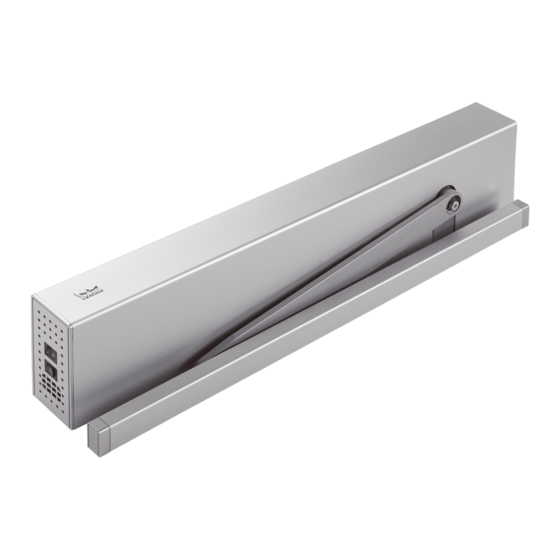 Dorma ED 200 ESR Montage / Einstellung