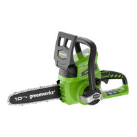 GreenWorks G24CS25 Bedienungshandbuch