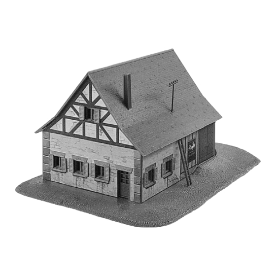 Faller BAUERNHAUS Kurzanleitung