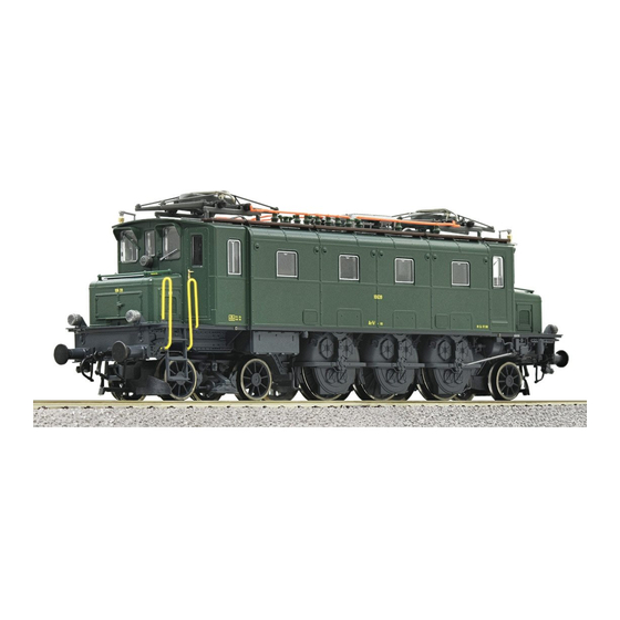 roco Ae 3/6I SBB Handbuch