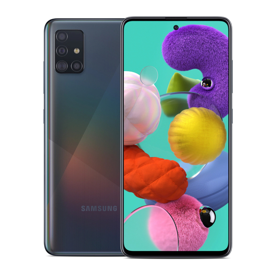 Samsung Galaxy A 51 Schnellstartanleitung