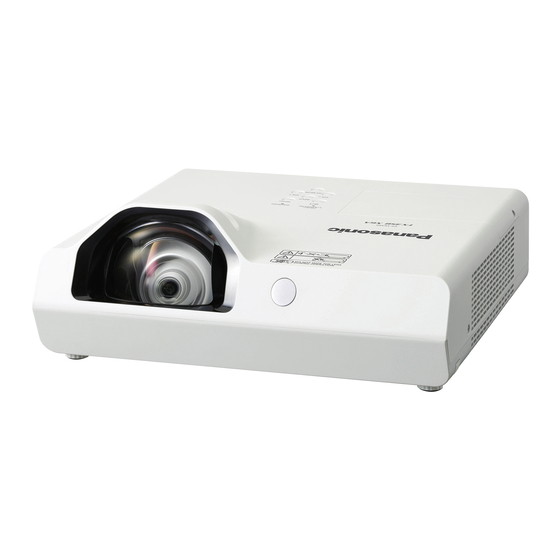 Panasonic PT-TW380 Bedienungsanleitung, Funktionsanleitung