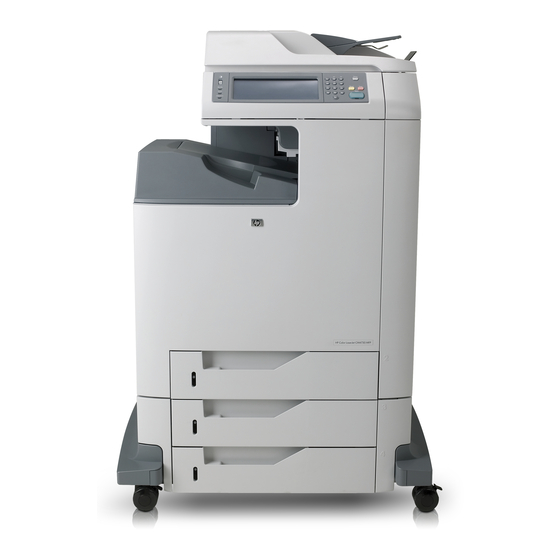 HP Color LaserJet CM4730 MFP Benutzerhandbuch