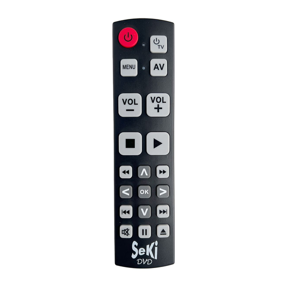 Seki DVD Bedienungsanleitung