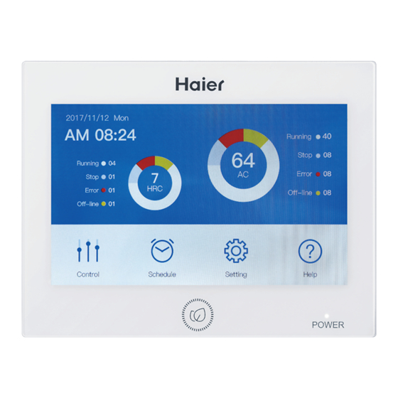 Haier HC-SA164DBT Betriebs Und Installationsanleitung