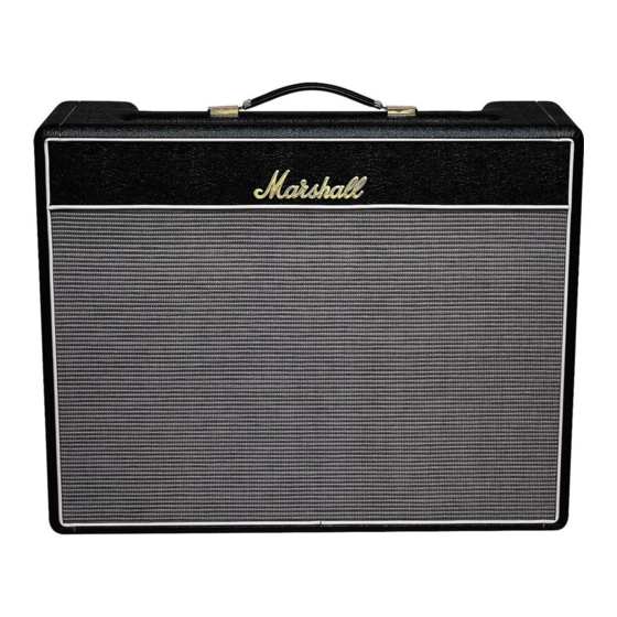 Marshall 1962 Kurzanleitung