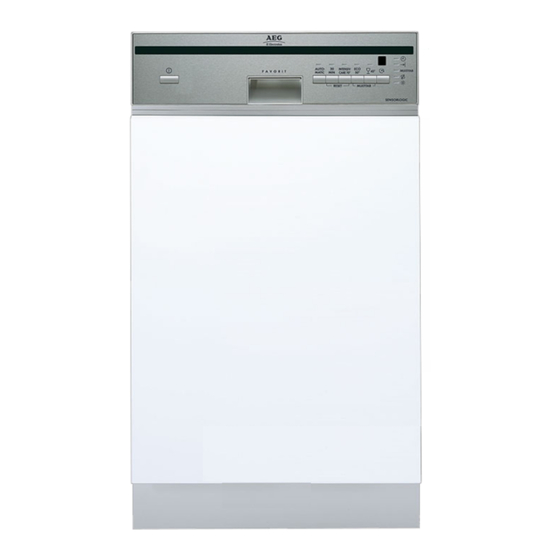 AEG FAVORIT 44410 I Benutzerinformation