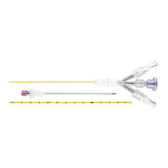 COOK Medical Fanelli Gebrauchsanweisung