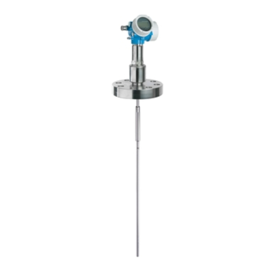 Endress+Hauser Levelflex FMP51 HART Kurzanleitung