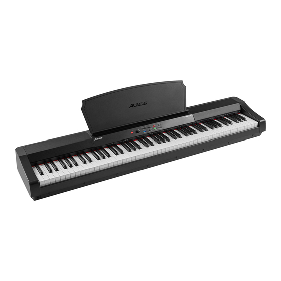 Alesis Prestige Benutzerhandbuch