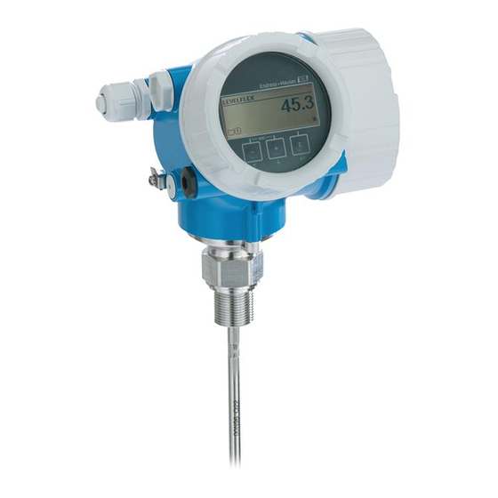 Endress+Hauser Levelflex FMP51 HART Betriebsanleitung