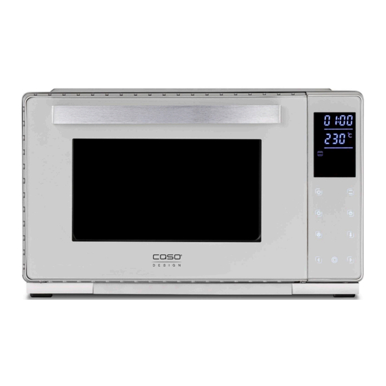 CASO DESIGN Bake & Style 26 Touch Original Bedienungsanleitung