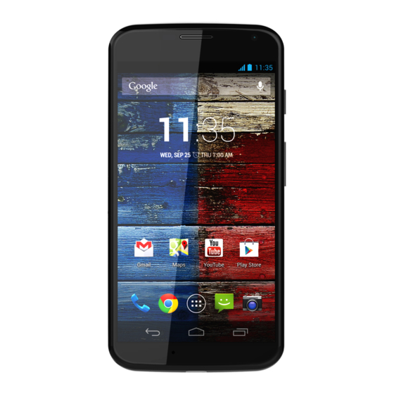 Motorola MOTO X Bedienungsanleitung