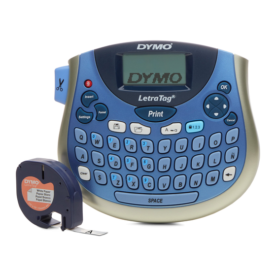 Dymo LetraTag LT-100T Kurzanleitung