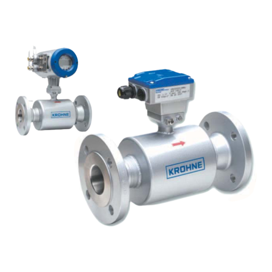 KROHNE UFM 3030 Betriebsanleitung
