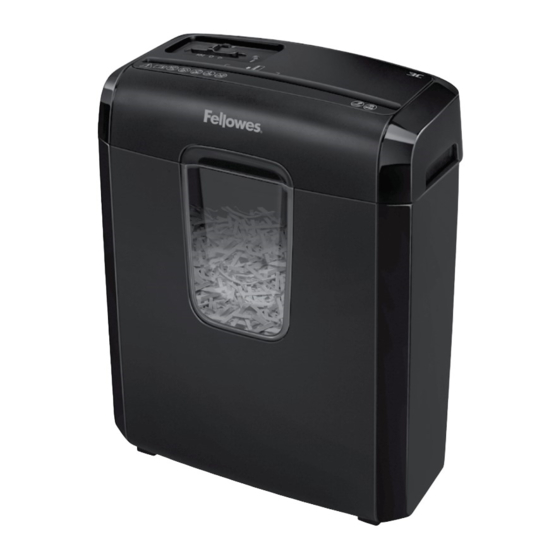 Fellowes Powershred 3C Bedienungsanleitung