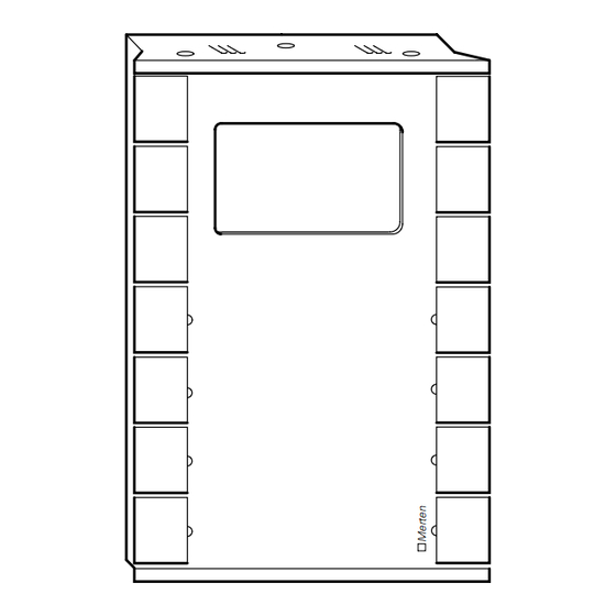 merten 3.1 PLANTEC 6230 14/24 Bedienungsanleitung