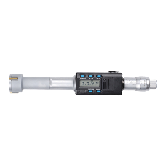Mitutoyo Digimatic Holtest HTD-R Bedienungsanleitung