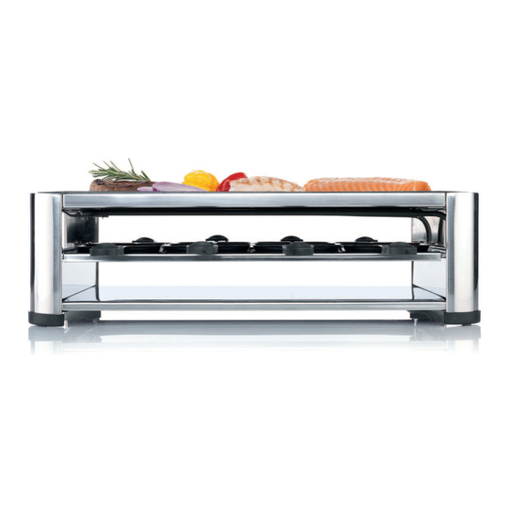 mio star Raclette 8 Chroma Bedienungsanleitung