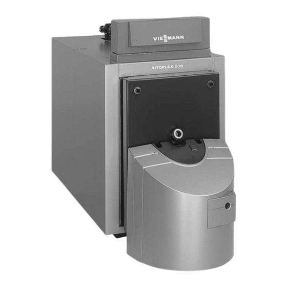 Viessmann VITOPLEX 200 Serviceanleitung
