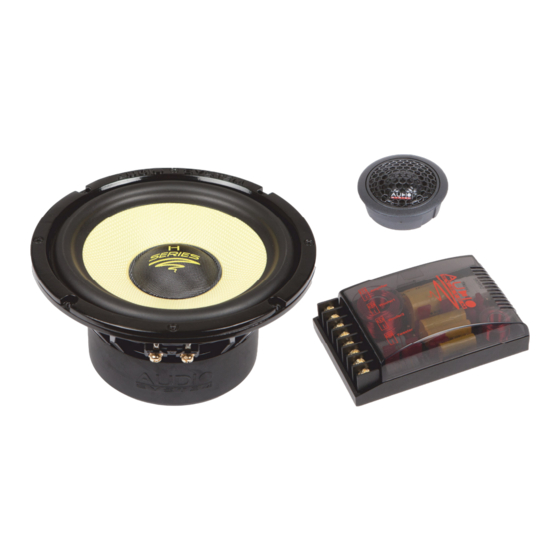 Audio System HELON EVO Serie Anleitung