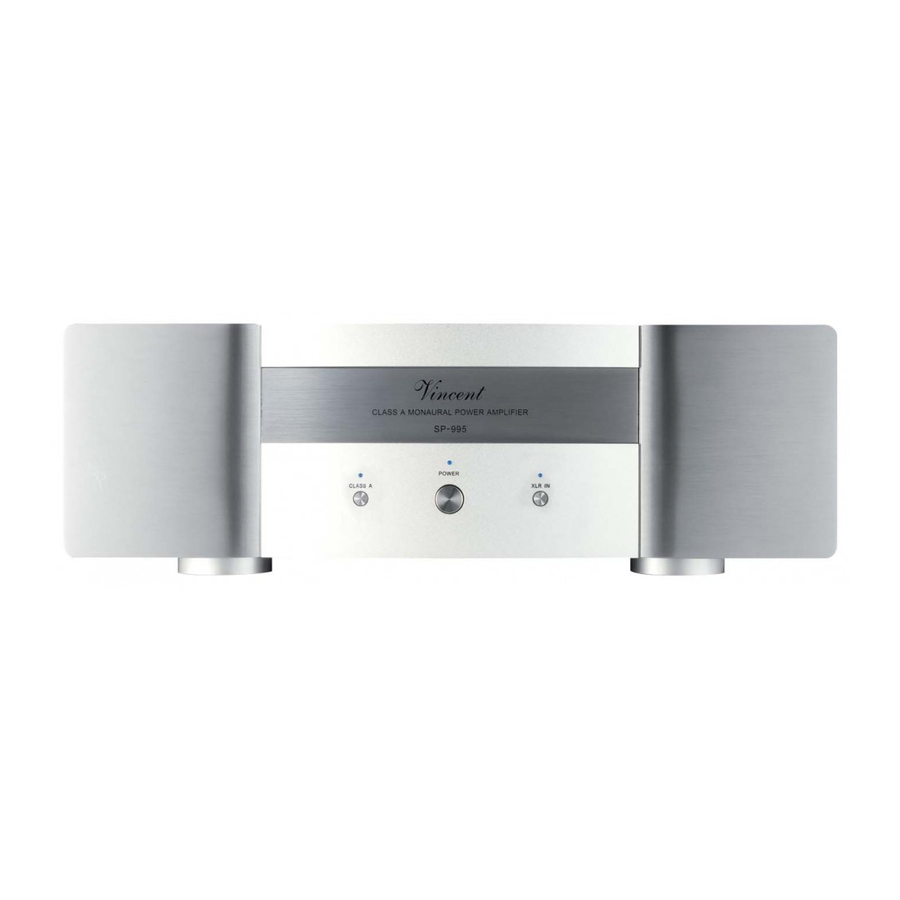 VINCENT SP-995 Bedienungsanleitung