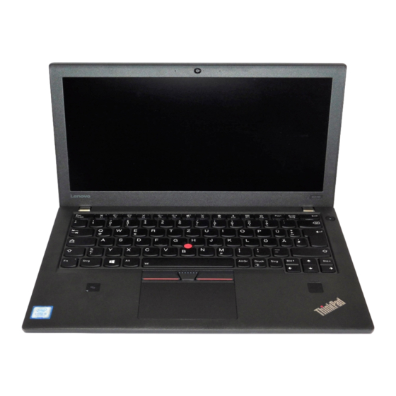 Lenovo thinkpad X270 Benutzerhandbuch