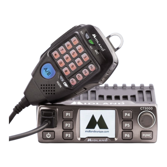 Midland CT3000 Bedienungsanleitung
