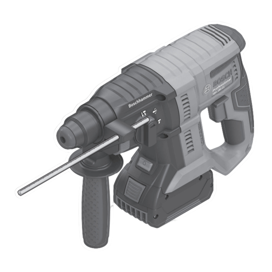 Bosch GBH 18V-21 Professional Originalbetriebsanleitung
