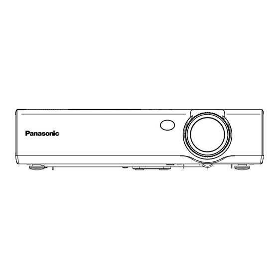 Panasonic PT-LC76E Bedienungsanleitung